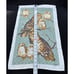 Kay Dee Tea Towel Owls on Branch Bob Gory Pure Linen Woodland Forest KayDee S36