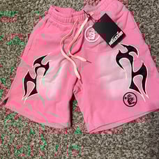 hellstar pink shorts