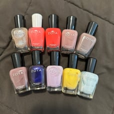 Huge Zoya Nail Polish Bundle