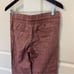 Athleta Cabo Linen Wide Leg Pant NEW Size 7 Tawny Rose