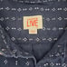Lacoste Mens 42 Chambray White Button Down Cotton Dress Shirt Dots Preppy