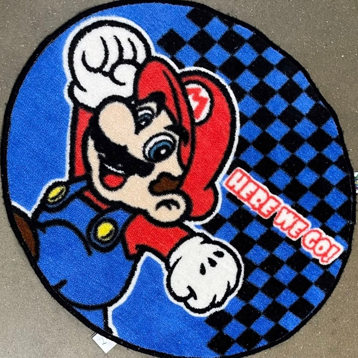 Nintendo Super Mario Accent Room Children Playroom Game Rug Mat Mario Kart 2012