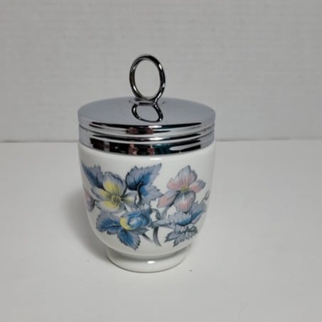 Royal Worcester Woodland King Size Egg Coddler Vintage Excellent