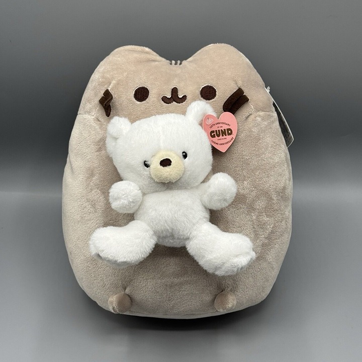 Pusheen x Gund Kai Bear Plush Stuffed Toy 9 NEW