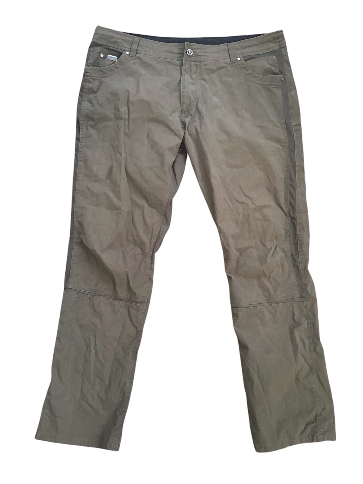 Kuhl Radikl Mens 42 x 34 Pants Exoskeleton Straight Leg Hiking Brown Outdoor