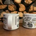 2 Starbucks University of Colorado coffee cups mugs Boulder Campus CU Buffs set