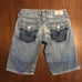 True Religion Bermuda Jean Shorts Size 27