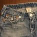 True Religion Bermuda Jean Shorts Size 27
