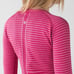 LULULEMON Swiftly Tech Long Sleeve Crew in Heathered Berry Rumble
