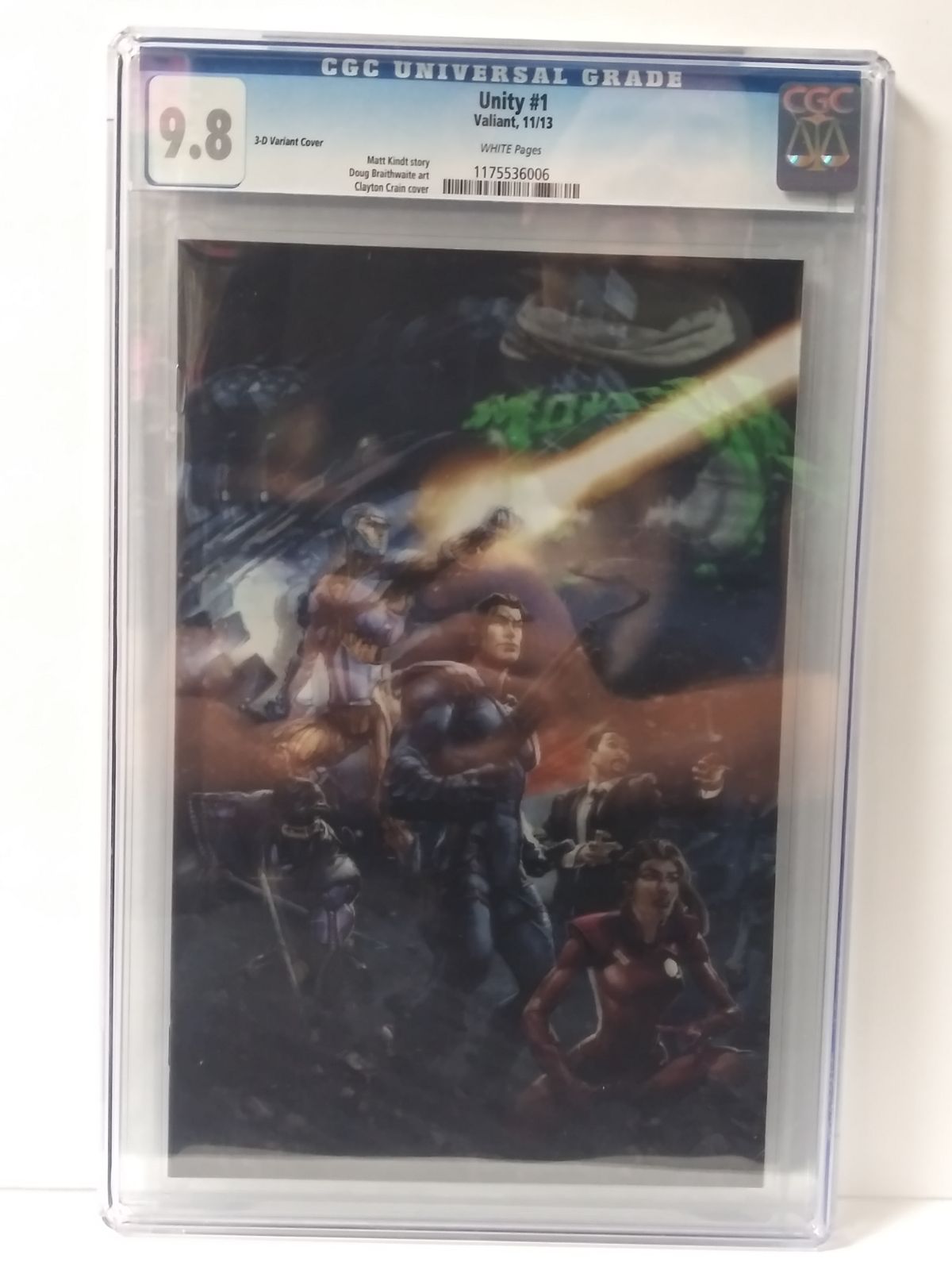 Unity #1 Crain 3D Lenticular Variant