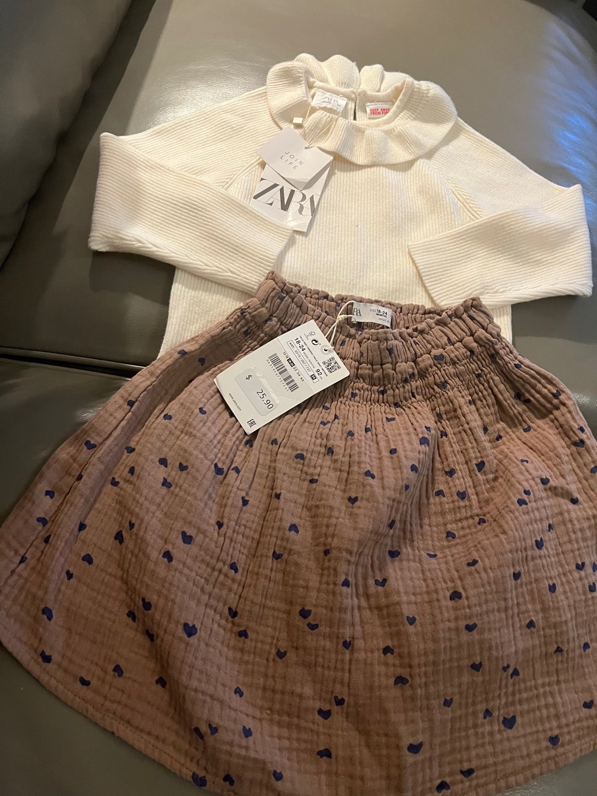 zara new sz 18-24m outfit
