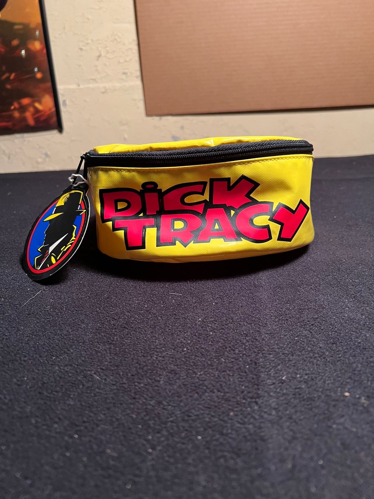 Vintage Dick Tracy Fanny Pack Yellow Brand New With Tags