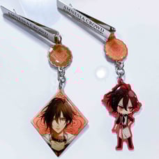 Amnesia Otomate Kent clip strap charm x2