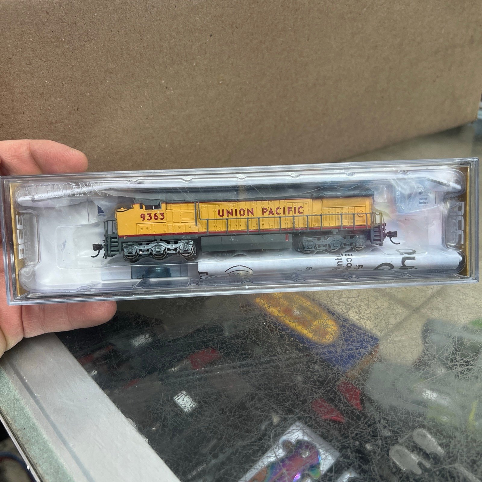 Bachmann N 67351 GE Dash 8-40CW UP (Union Pacific) #9363 W/ DCC Sound