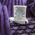LL Bean Wool Full Zip Sweater Jacket Cardigan M Birdseye Mock Neck Purple