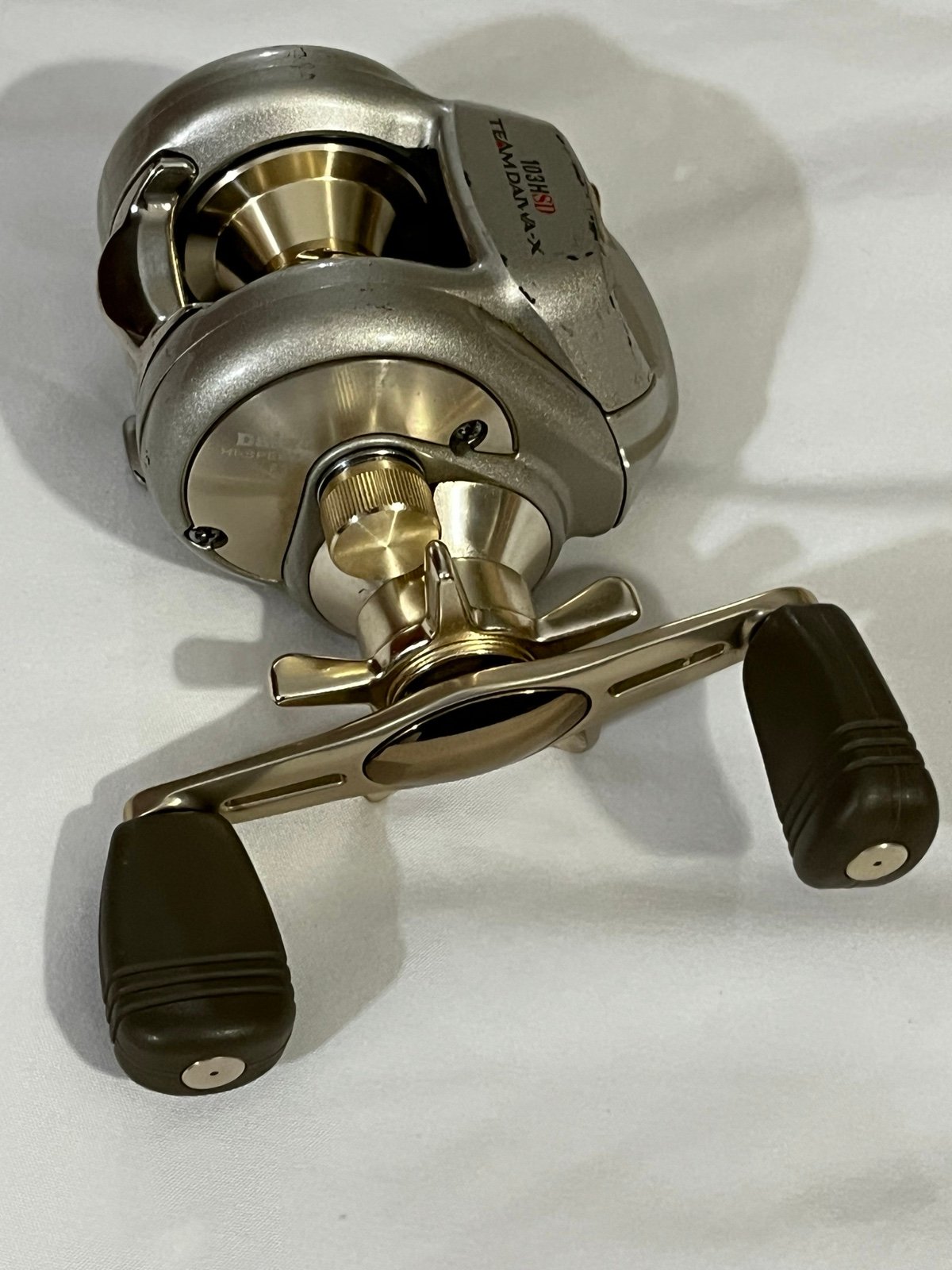 Team Daiwa-X 103 HSD Fishing Reel Made In Japan RARE FIND