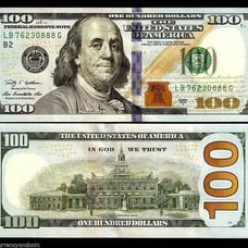 2009 UNITED STATES AMERICA 100 DOLLARS MONEY BILL BANK NOTE 1st SERIES UNCIRULAT