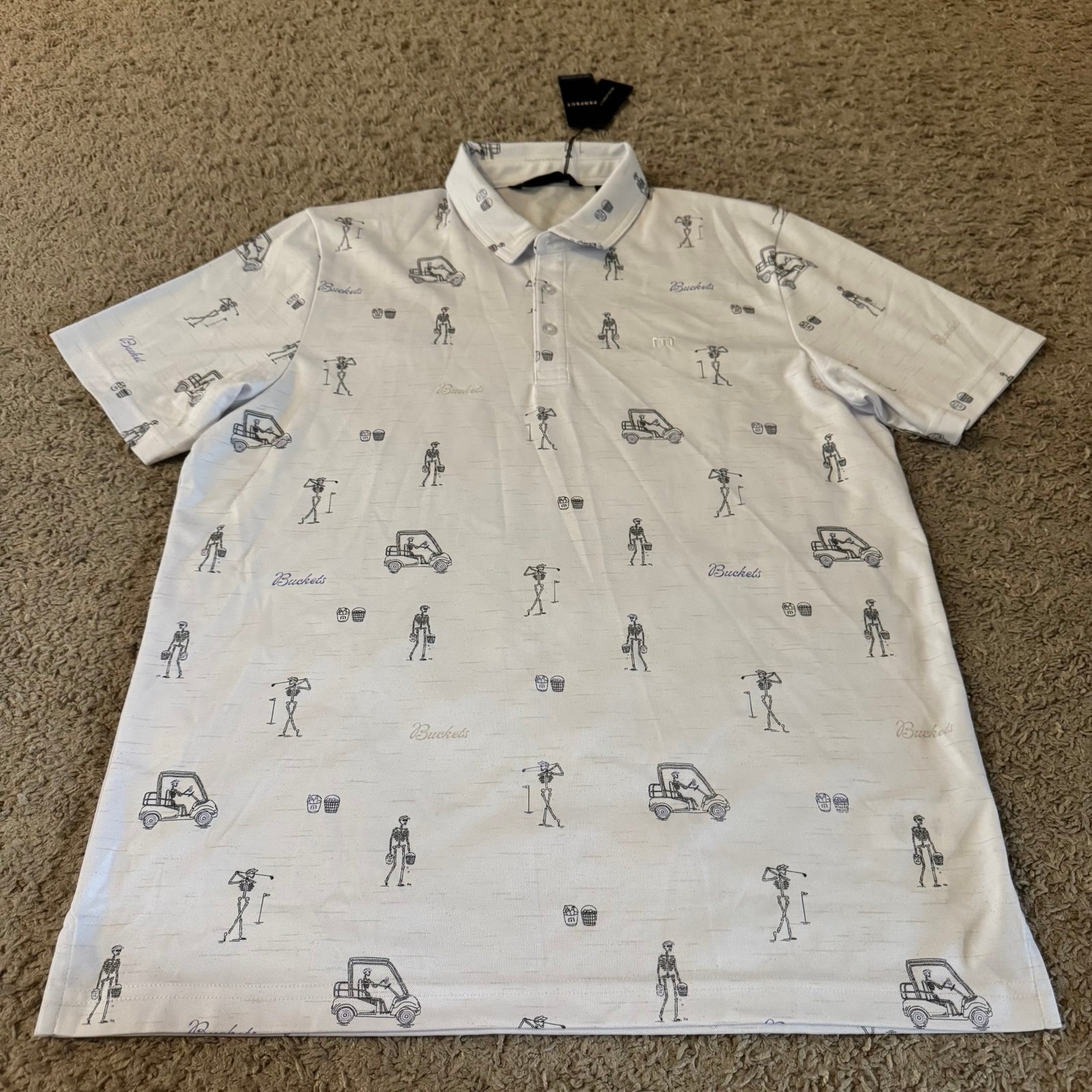 Men’s Travis Mathew Lost City Golfing Golf Polo T-Shirt