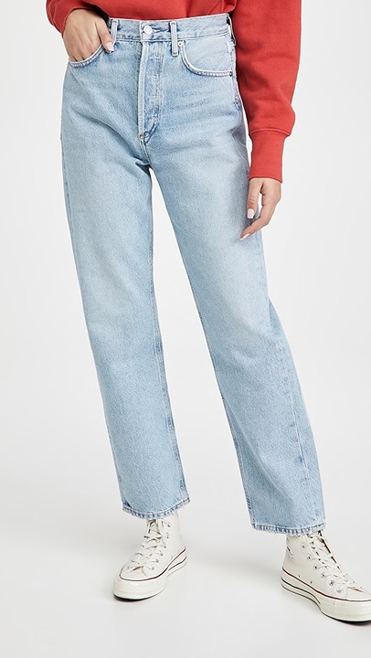 Agolde 90s crop mid-rise straight