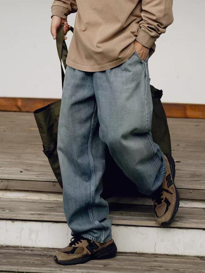 Graphpaper Selvedge Two Tuck Denim Pants