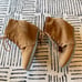 Madden Girl Wedge Lace Up Suede Booties Carmel Tan 10