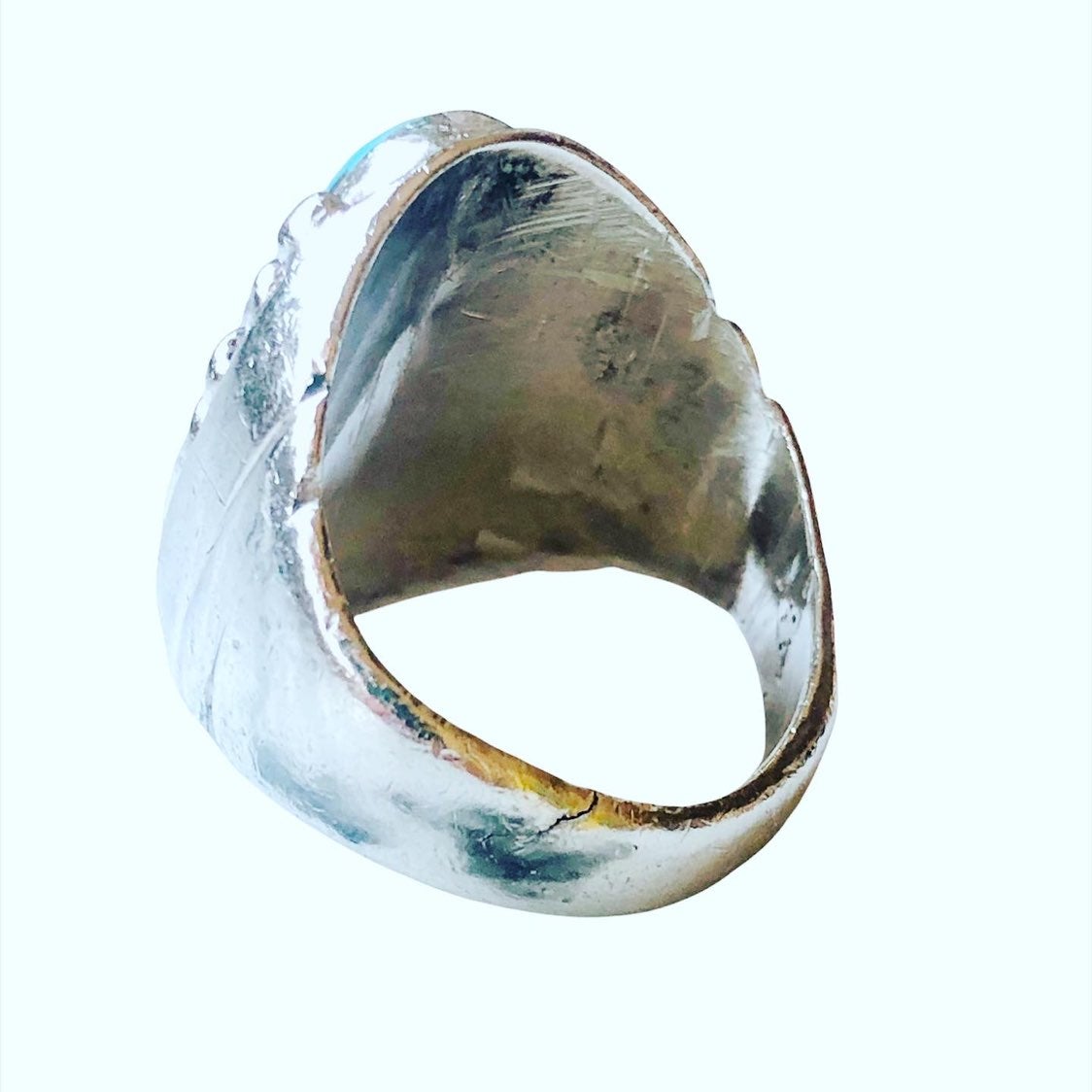 Vintage Sterling Native factory Men's Ring