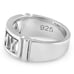 Sterling Silver Men's ARMY Ring Size 12 New