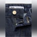 ZARA CROPPED HIGH WAIST WIDE LEG FRONT CENTRAL SEAM Z1975 JEANS