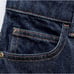 ZARA CROPPED HIGH WAIST WIDE LEG FRONT CENTRAL SEAM Z1975 JEANS