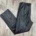 VINTAGE Mixit Pants Women’s 10 Leather Black High Rise Waist Grunge Goth Biker