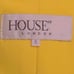 House Of CB London Womens Uma Sheath Dress Yellow Asymmetric Cocktail Formal S