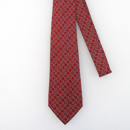 Hermes Vintage Men's Silk Tie