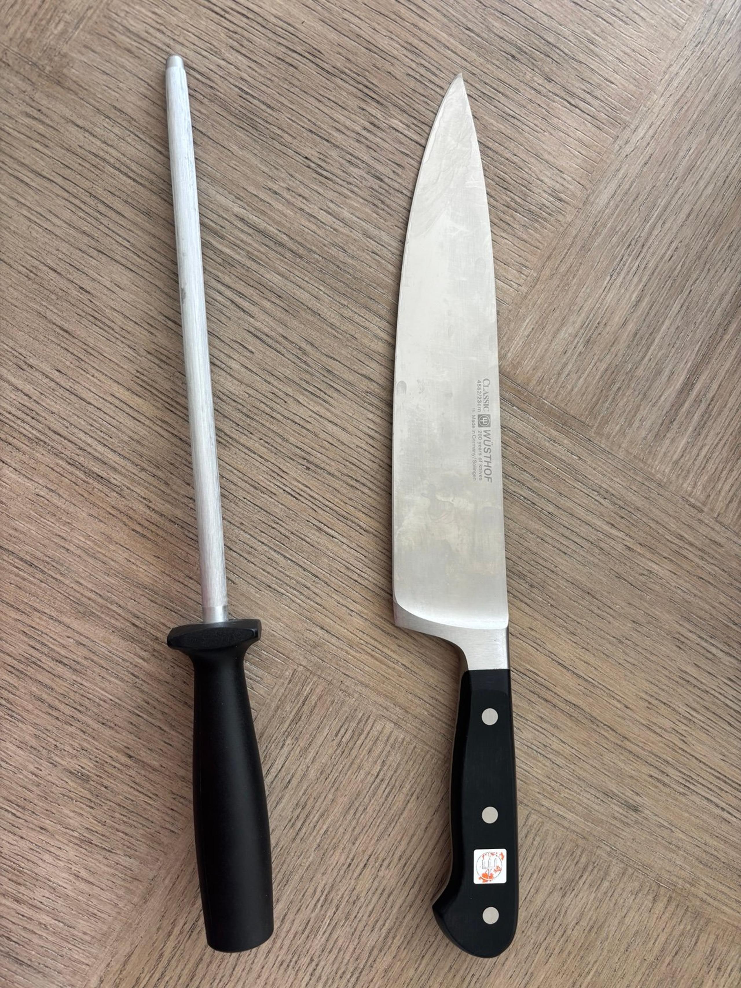 Wusthof Knife and sharpener