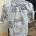 PreOwned Kahala Hawaiian Print Beige 3/4 Button Men's Medium