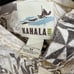 PreOwned Kahala Hawaiian Print Beige 3/4 Button Men's Medium