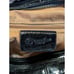Brangio Italy Reptile Stamp Retro Vegan Leather Glossy Black Gold