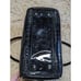 Brangio Italy Reptile Stamp Retro Vegan Leather Glossy Black Gold