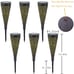 6 Pack Solar Lights Outdoor Garden Decorative