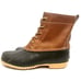 Khombu Leon Duck Boots Leather Mens Size 8 Lace Up Lined Thermolite Steel Shank