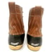 Khombu Leon Duck Boots Leather Mens Size 8 Lace Up Lined Thermolite Steel Shank