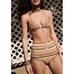 155 NEW She Made Me Rahi Crochet High Waisted Bikini Bottom M Multi Bohemian