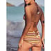 155 NEW She Made Me Rahi Crochet High Waisted Bikini Bottom M Multi Bohemian