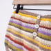 155 NEW She Made Me Rahi Crochet High Waisted Bikini Bottom M Multi Bohemian