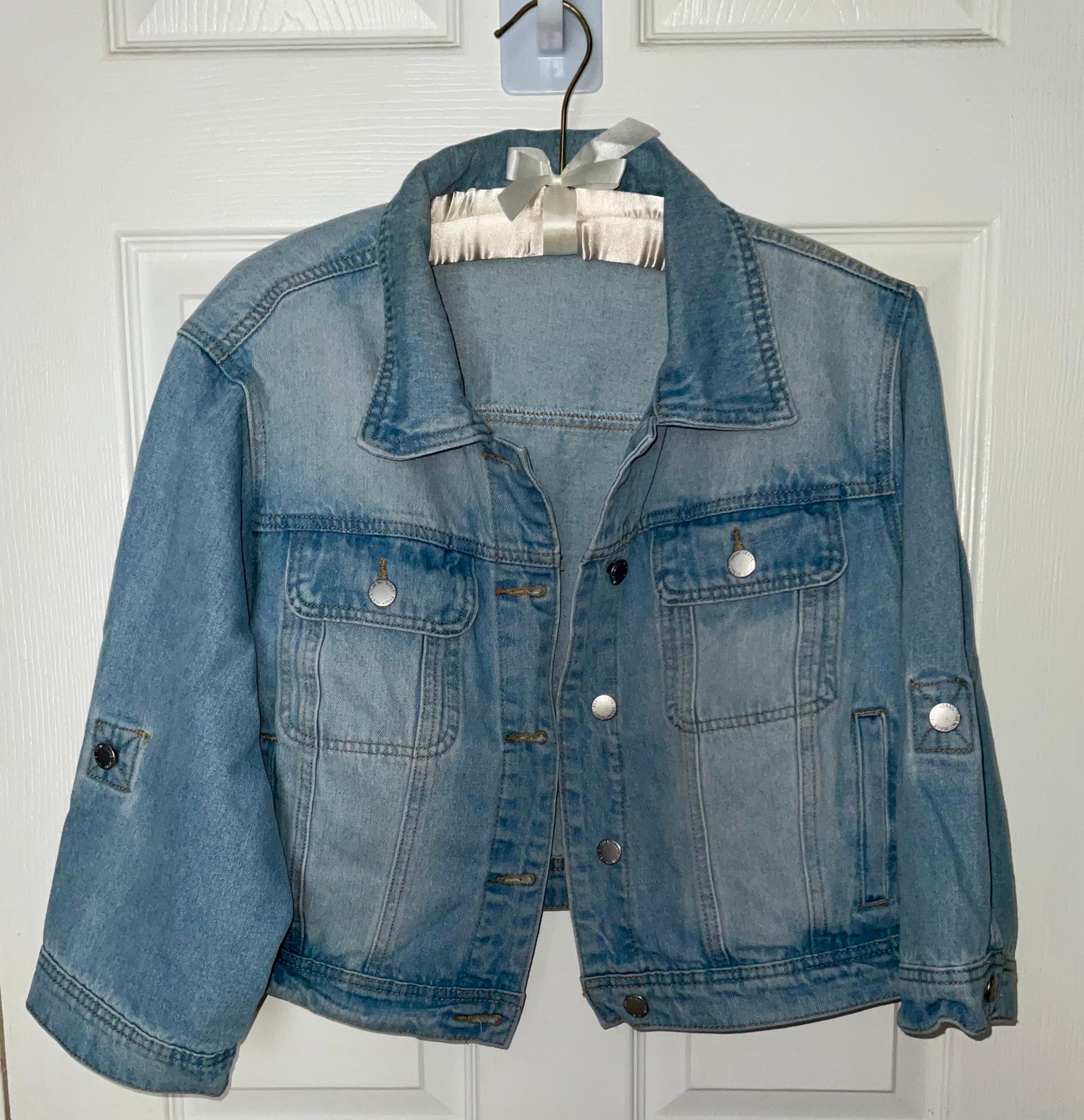 Cropped Jean Jacket