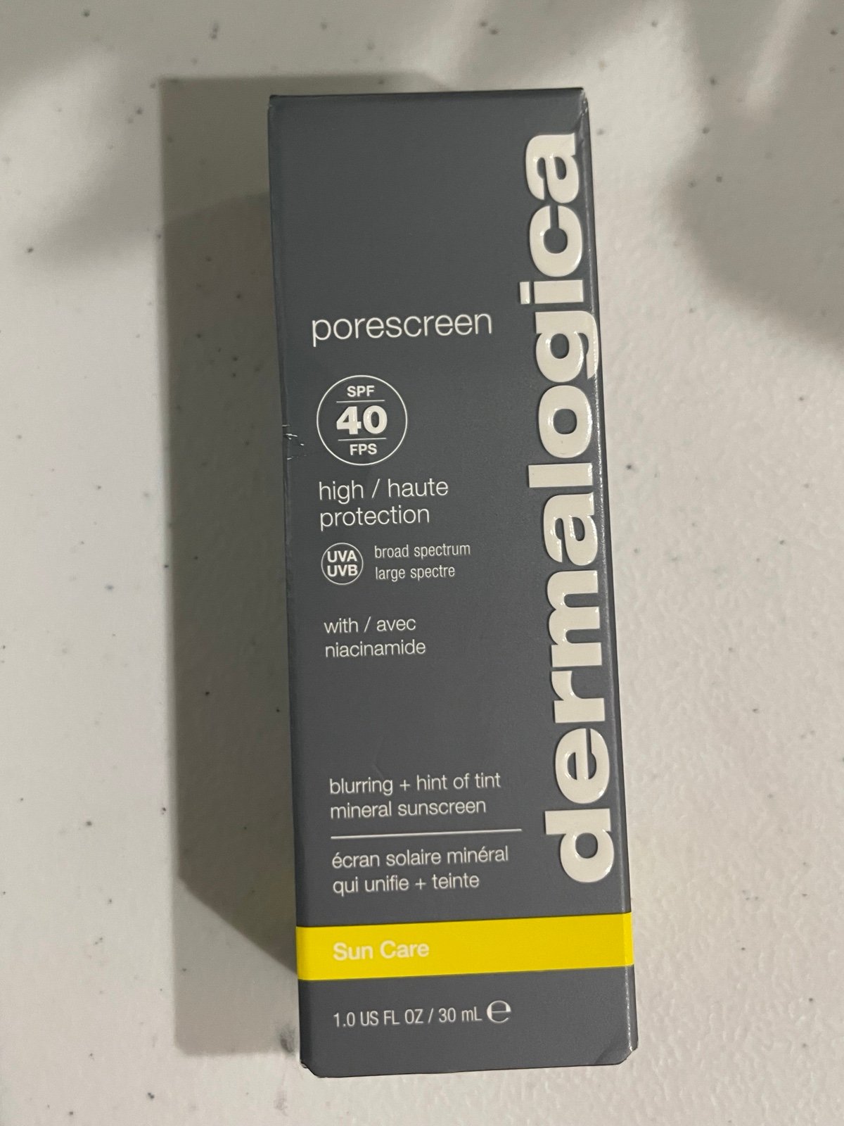 Dermalogica Porescreen sunscreen