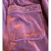 SJB Velour Jogger Sweat Suit Set Track Suit Sz Petite Pants M Jacket L w bling