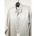 Ralph Lauren Cameron Grey Stretch Mulberry Silk Button Down Shirt Size 10