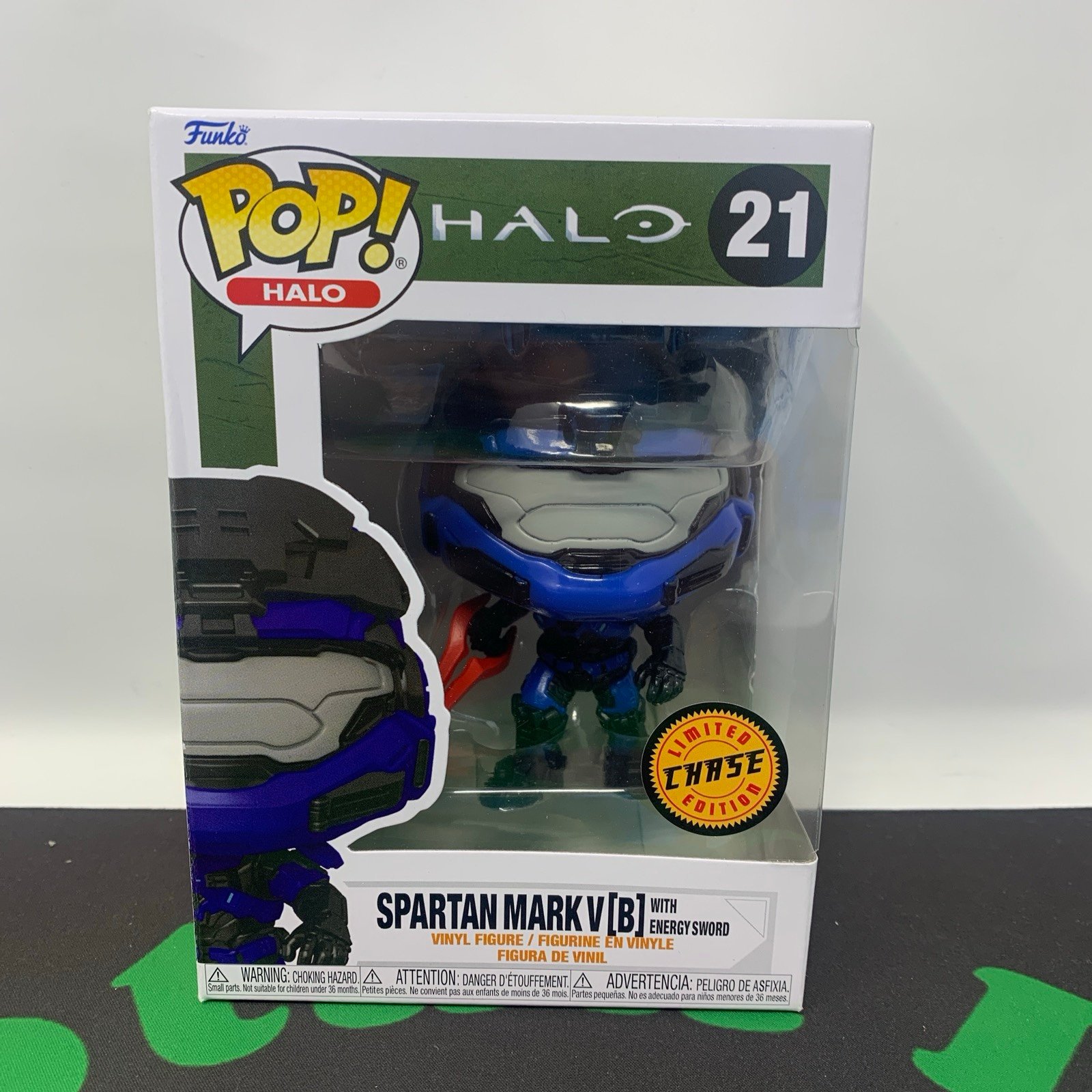 Funko Pop Halo Spartan Mark V Master Chief Chase
