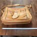 Dilana Dorado Vintage Brown Leather Briefcase Messenger Bag- Distressed
