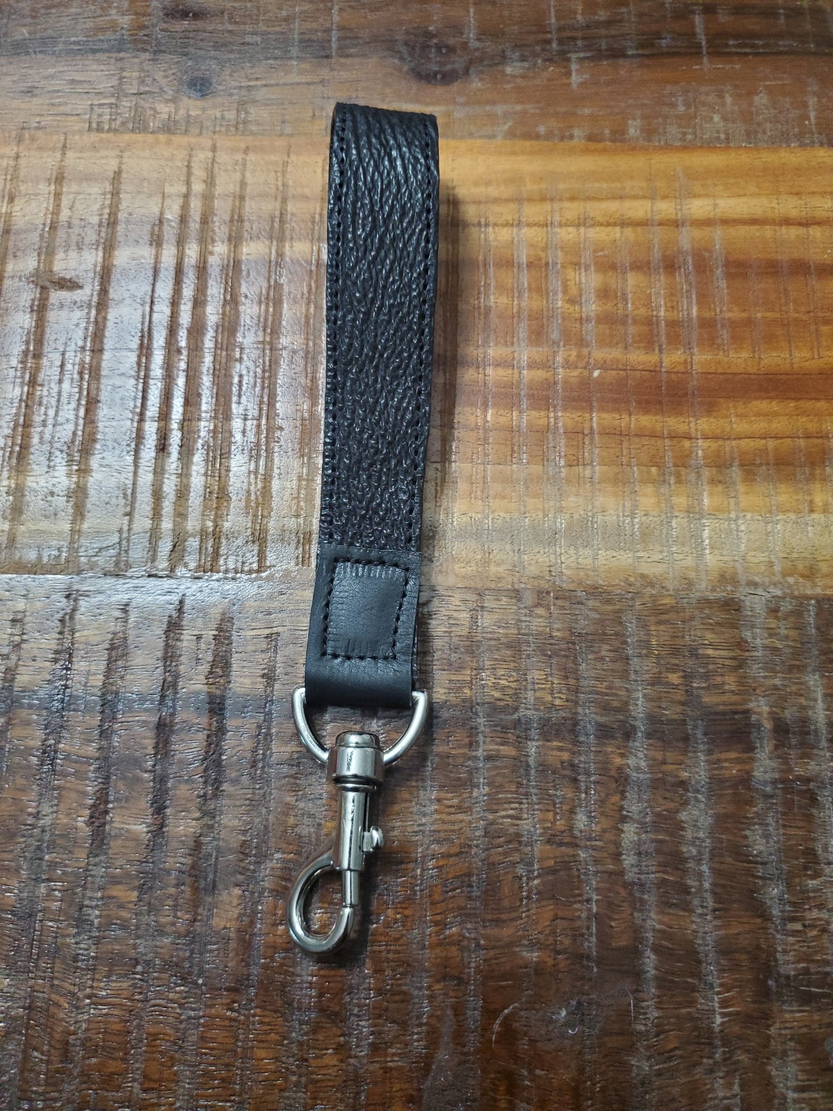 NEW Shark Keychain Key Holder With Clasps Black Key Chain JT Leather Crafter